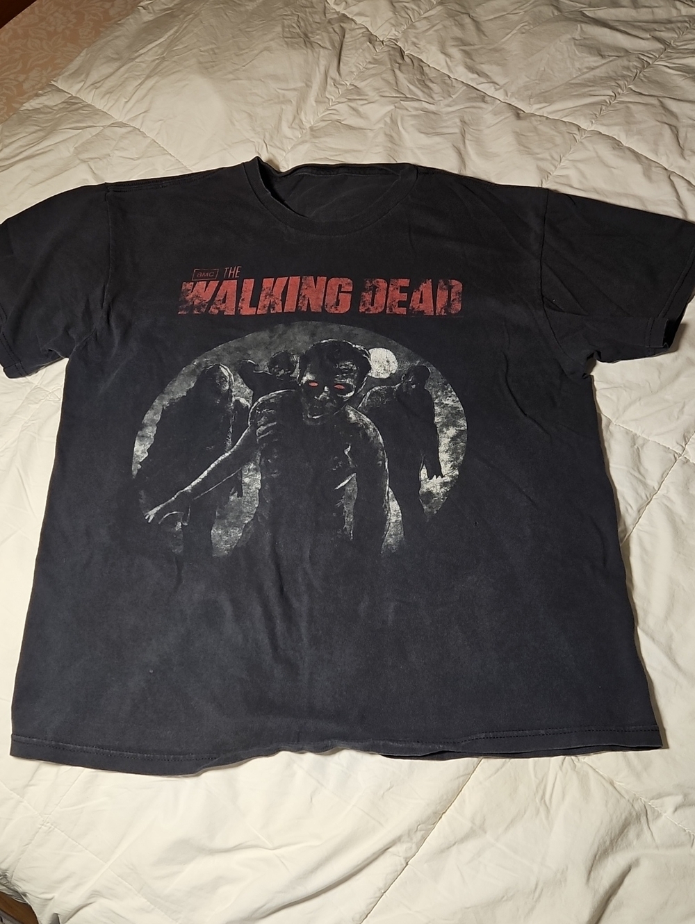Men’s Black Graphic Tee - The Walking Dead Official Print